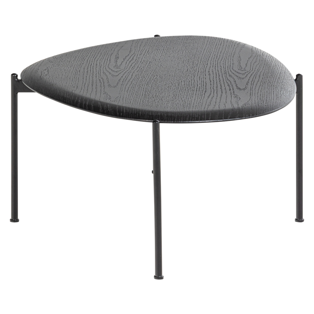 KOTA COUCHTISCH 36X92X68 CM MDF/FURNIER SCHWARZ