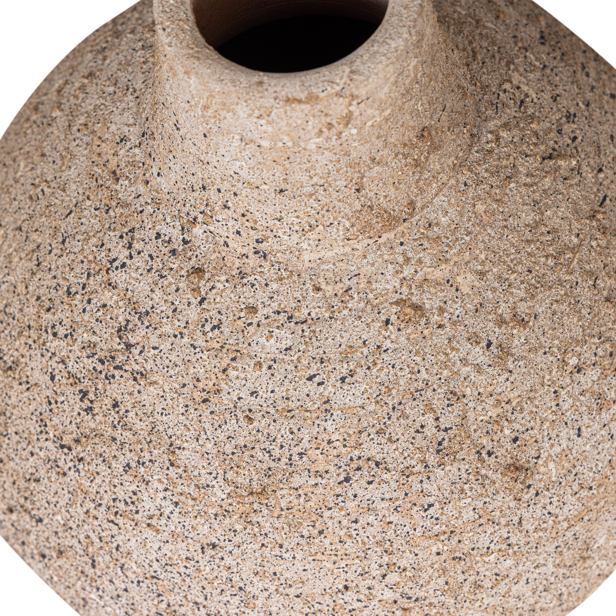 SIVE DEKO VASE TON SEIN SAND