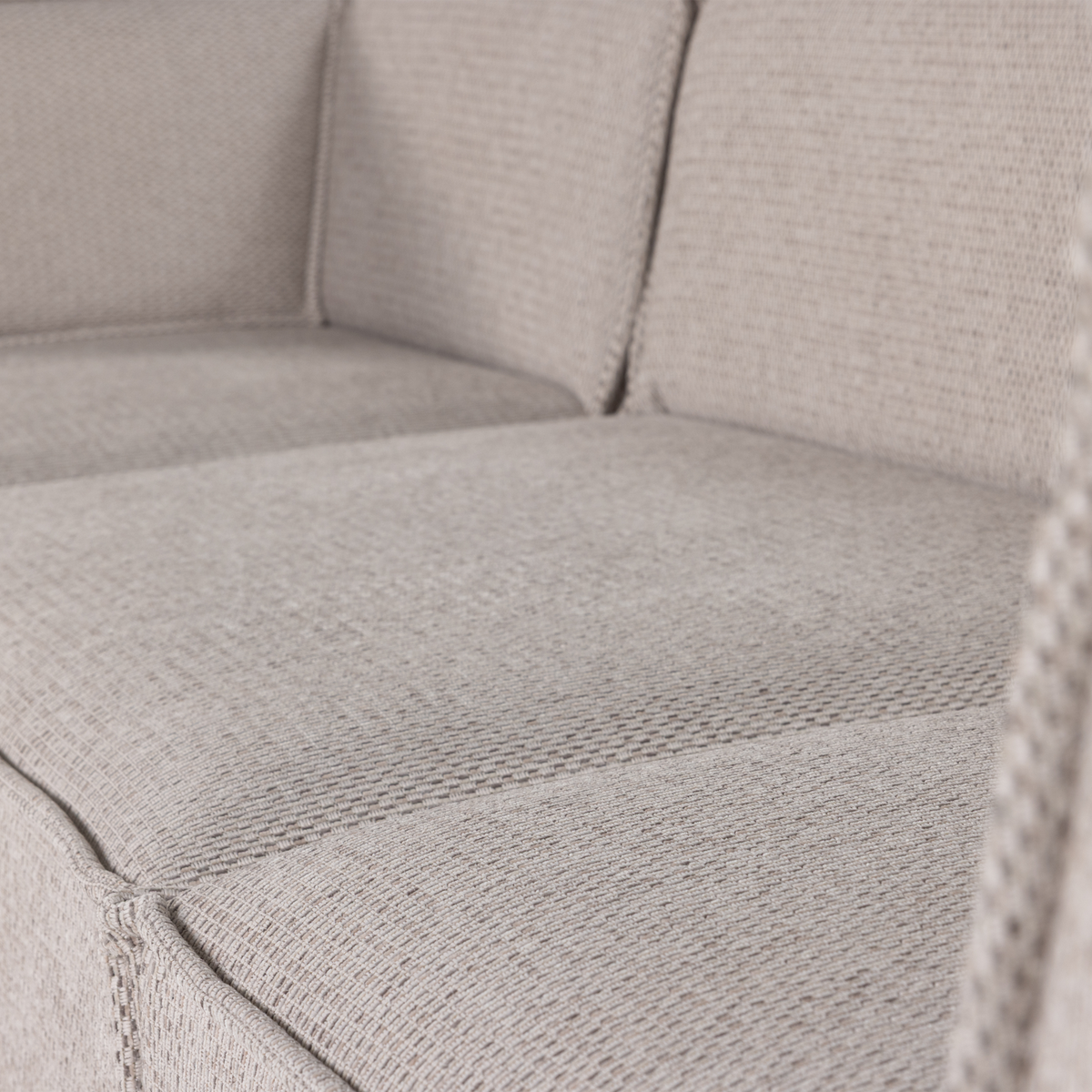 MANU CHAISE LONGUE SOFA LINKS GROB CHENILLE NATUR [fsc]