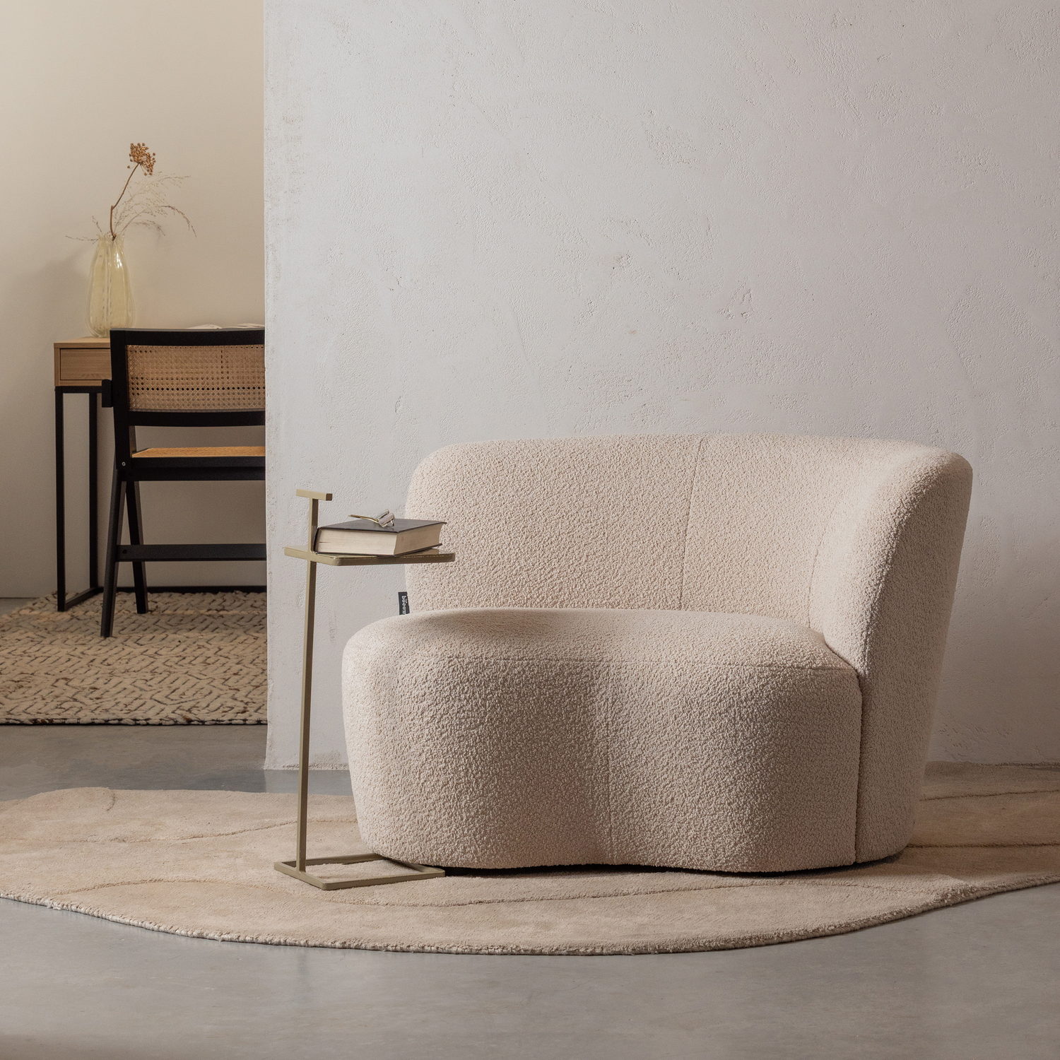 STONE KLEINES SOFA RECHTS SAHNE [fsc]
