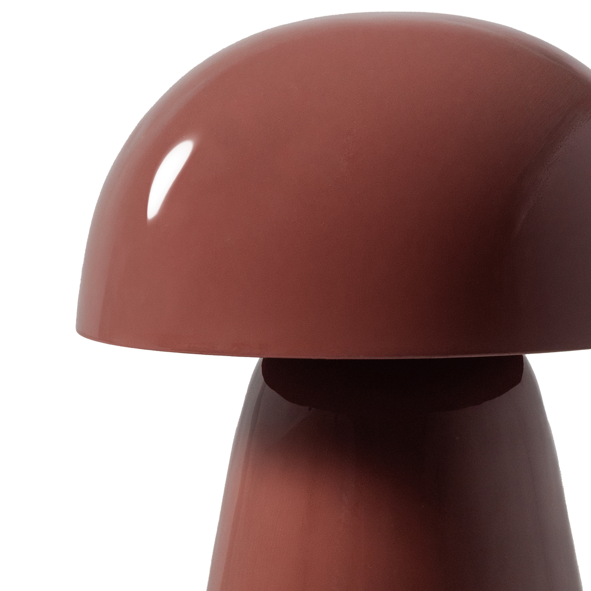 LUMOR TISCHLAMPE METALL HOCHGLANZ ROT