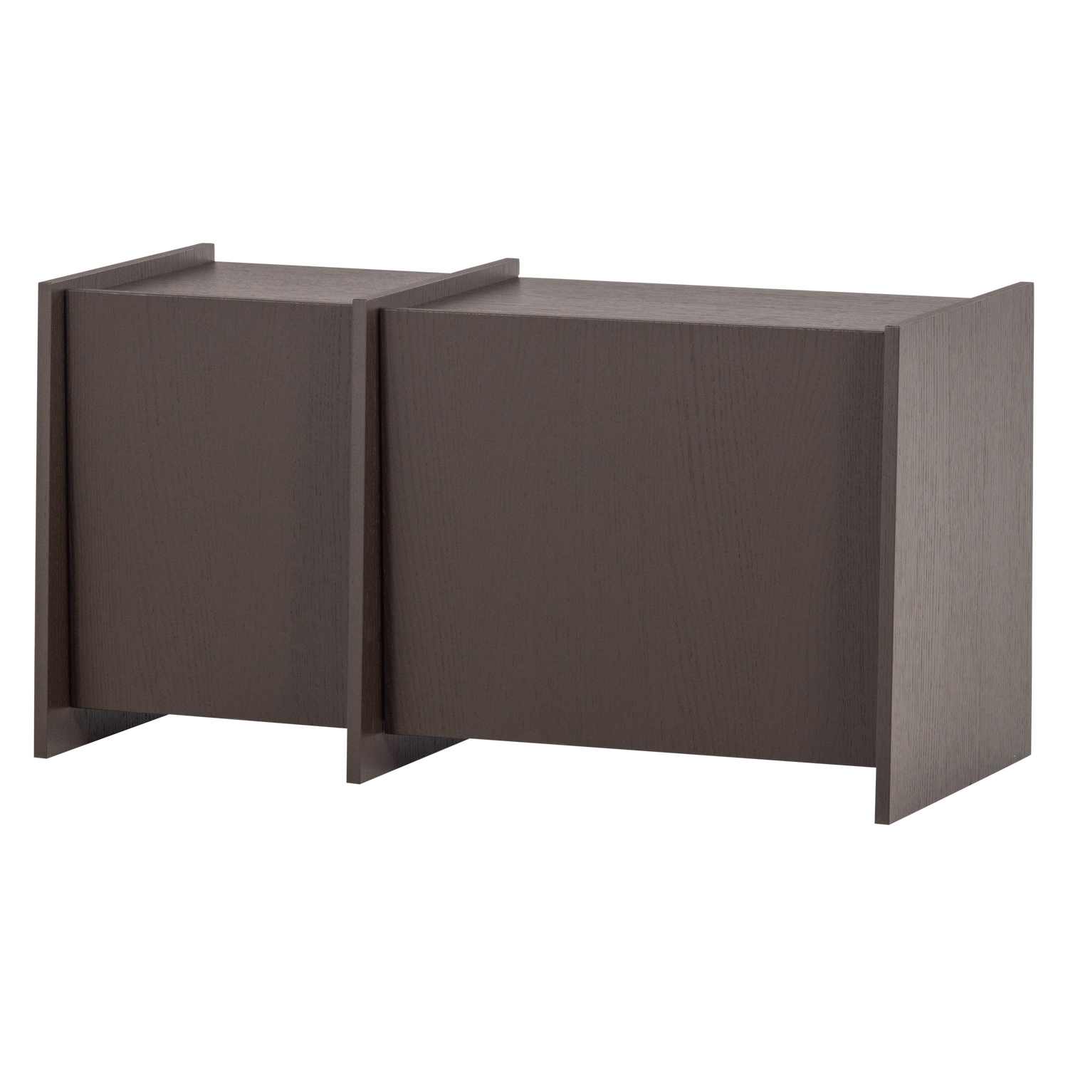 BROCK TV-MÖBEL 102 CM ASCHE FURNIER MITTELBRAUN [fsc]