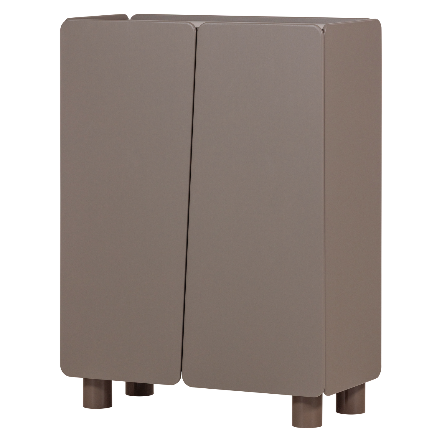 ROOT 2-TUREN SCHRANK KIEFER TRUFFLE BRAUN [fsc]