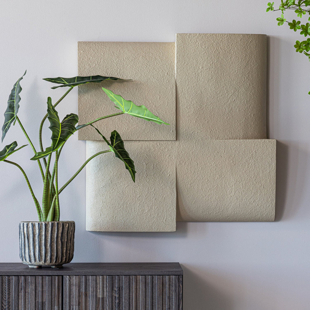 TIDE WANDDEKORATION BETONOPTIK DECO SAND