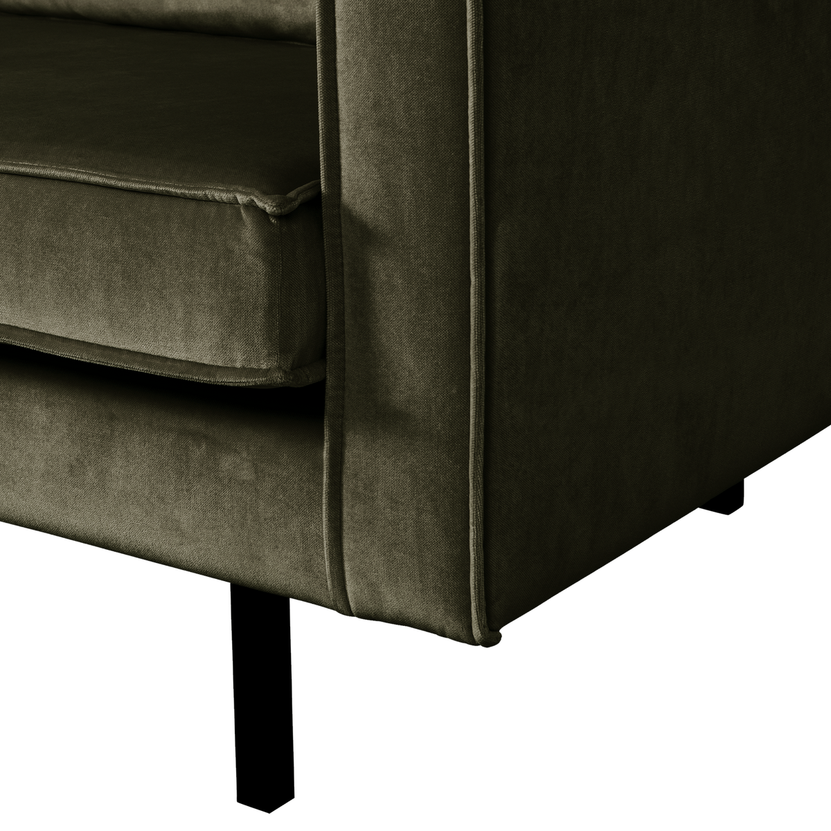 RODEO 2-SITZER SOFA VELVET DUNKELGRÜN [fsc]