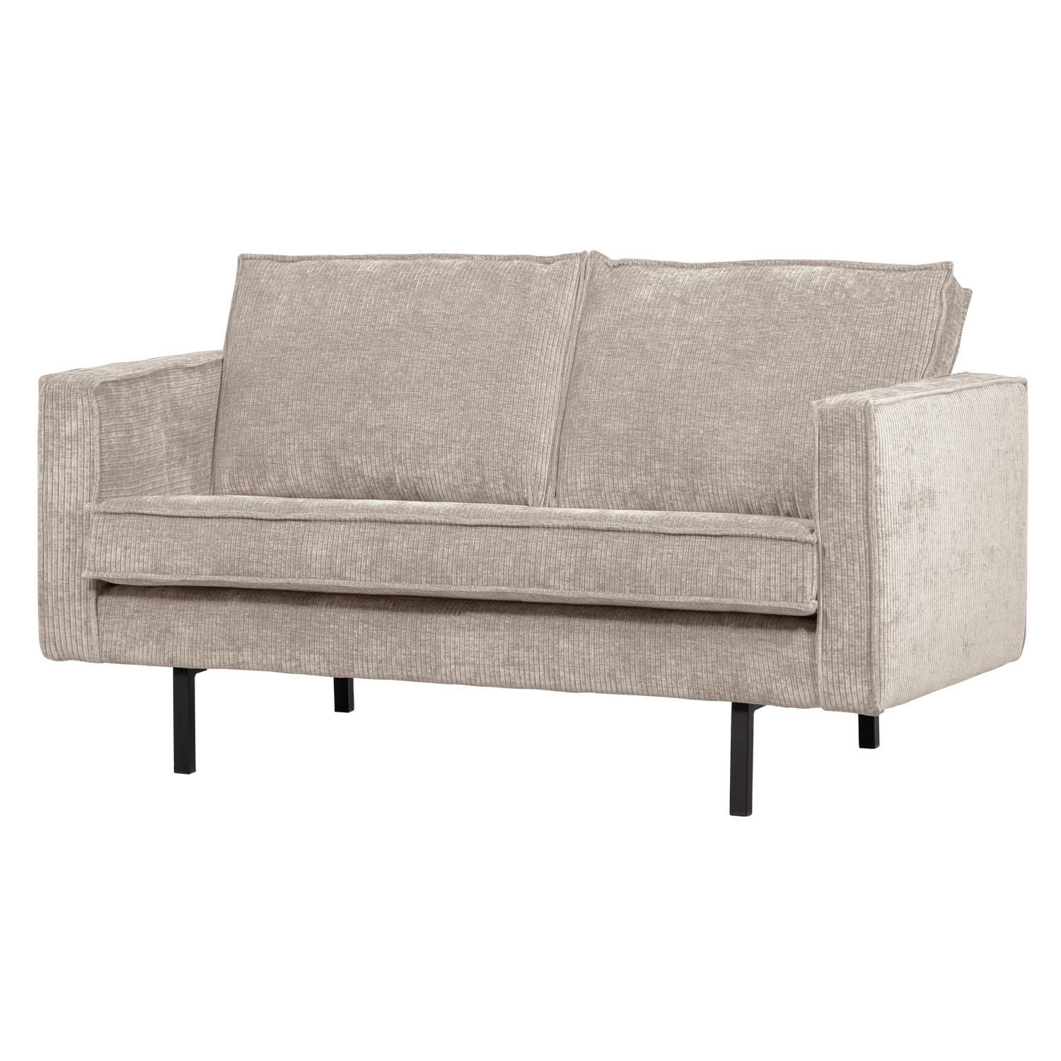 RODEO 2-SITZER SOFA GERIPPTER ECRU [fsc]