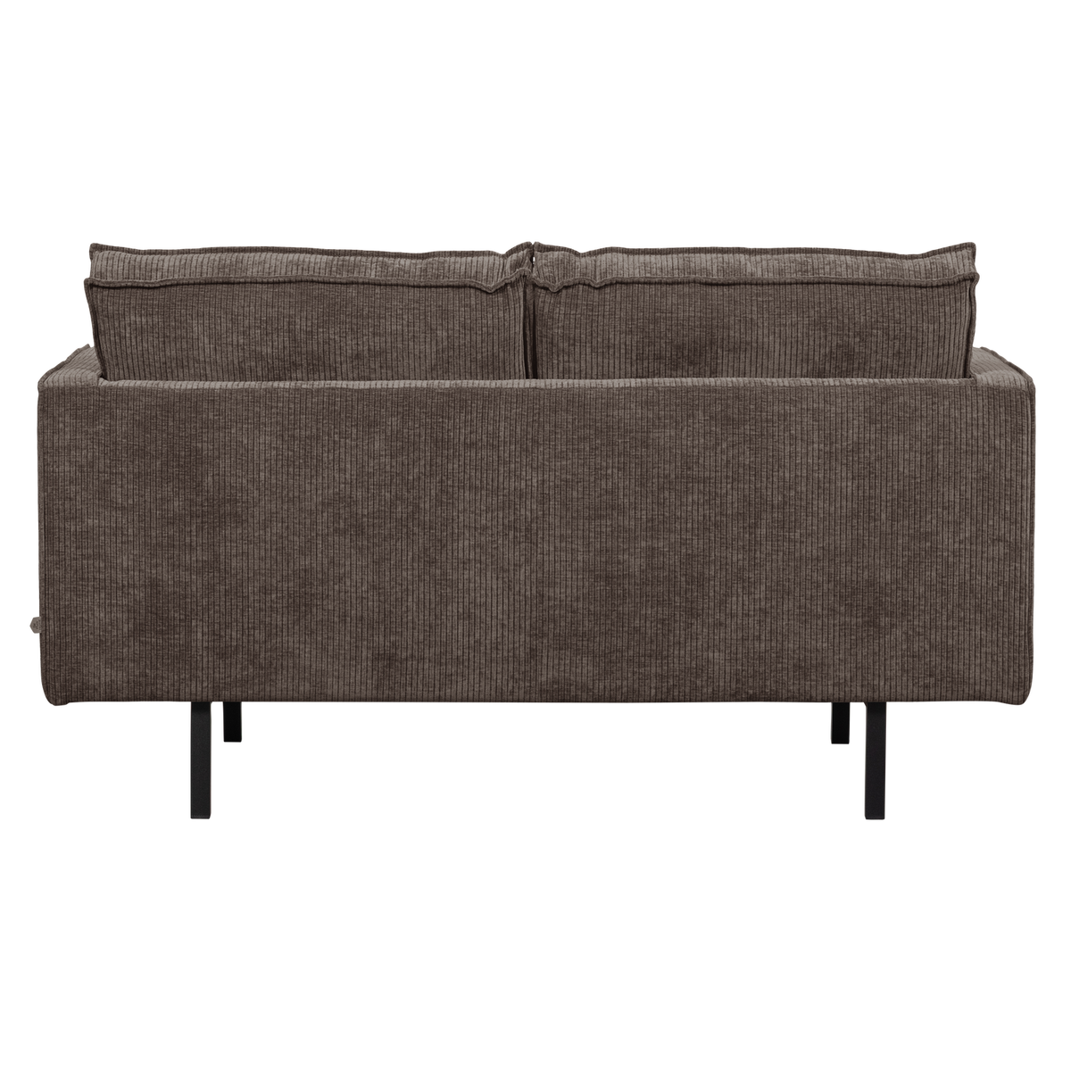 RODEO 2-SITZER SOFA GERIPPTER BRAUN [fsc]