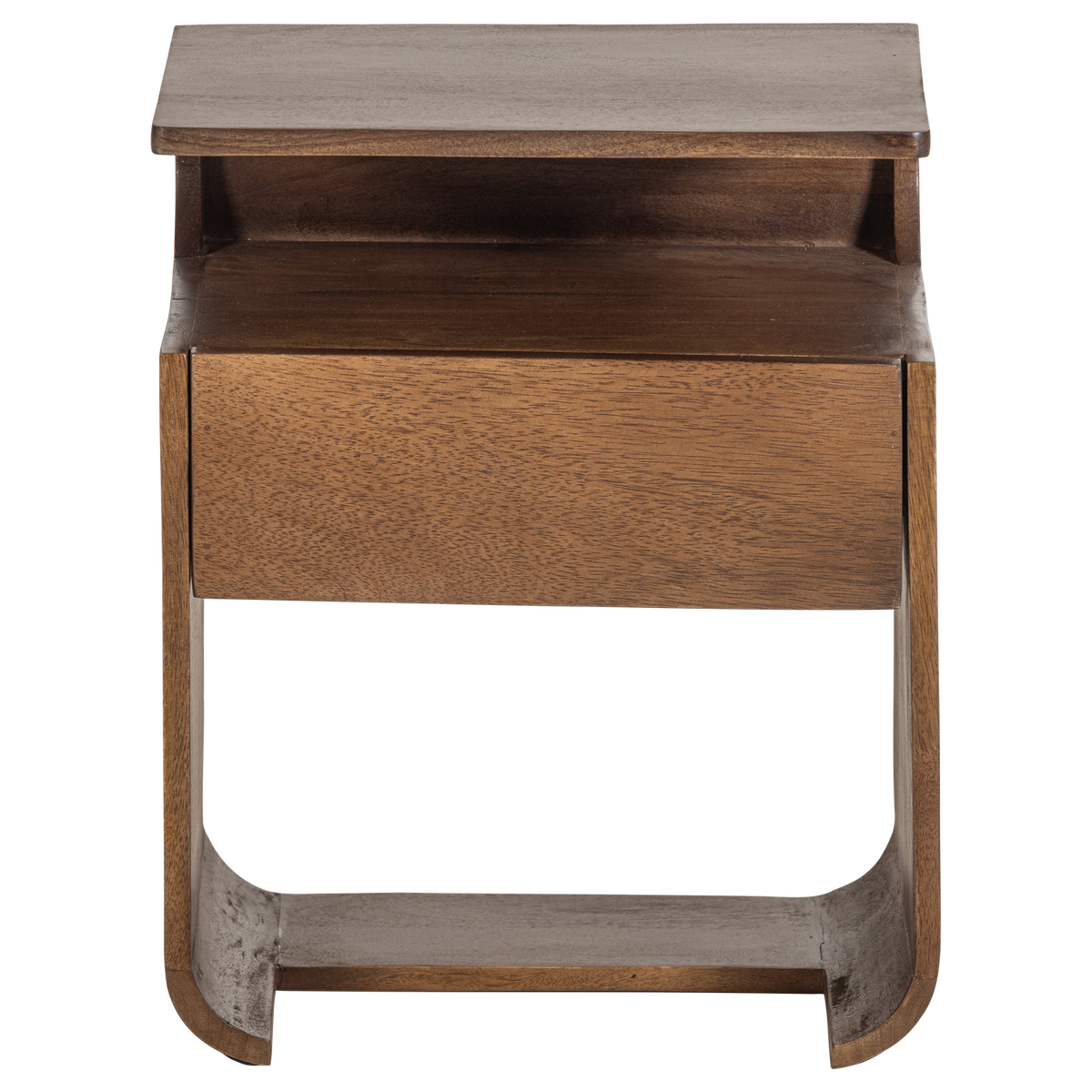 ZALU NACHTTISCH MANGO HOLZ DUNKELBRAUN [fsc]