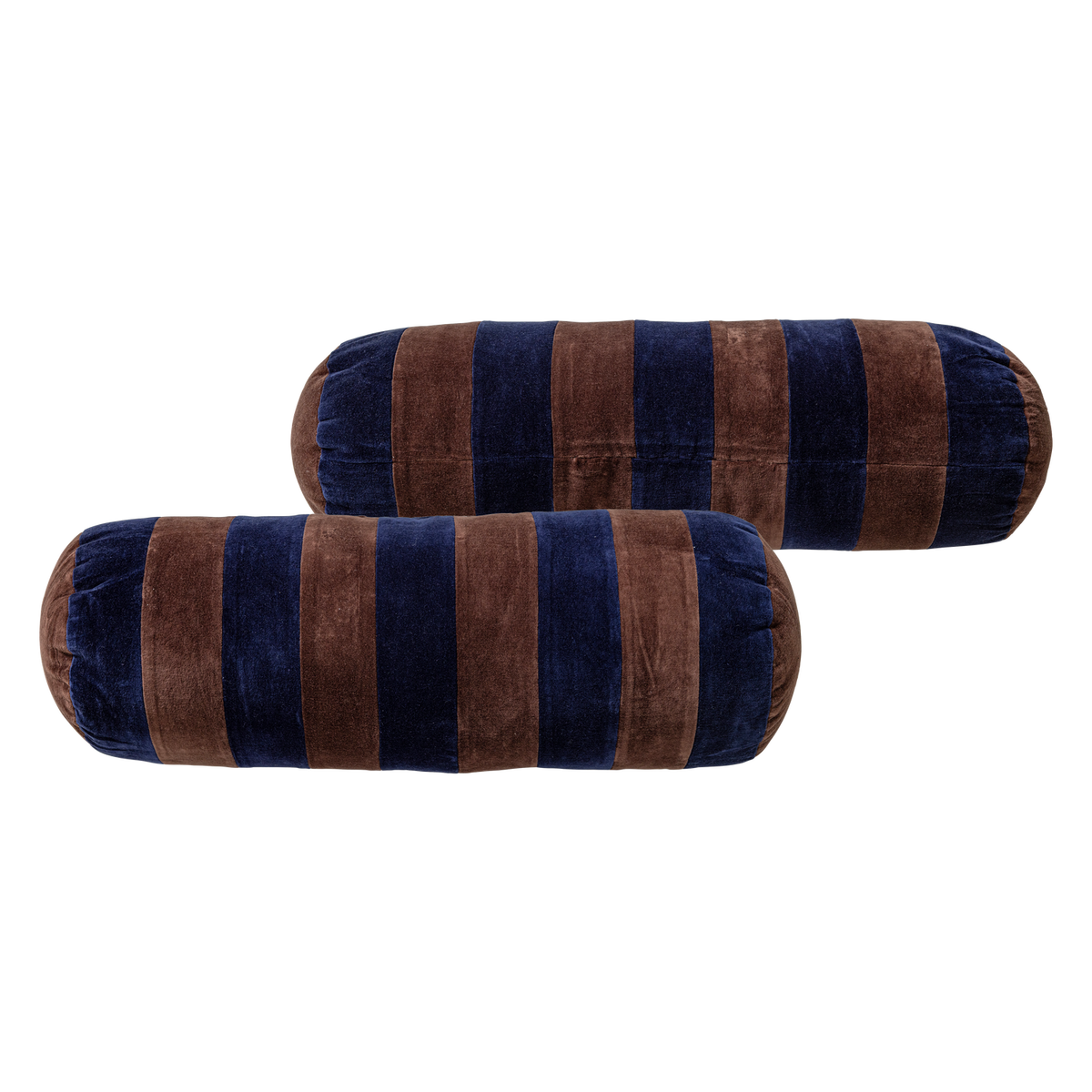 NIVA KISSIN VELVET BRAUN/BLAU - 4ER SET