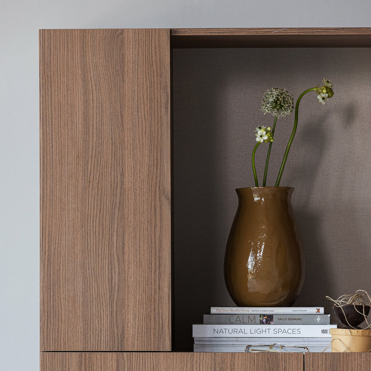 CIRA VASE METALL HONIGGELB