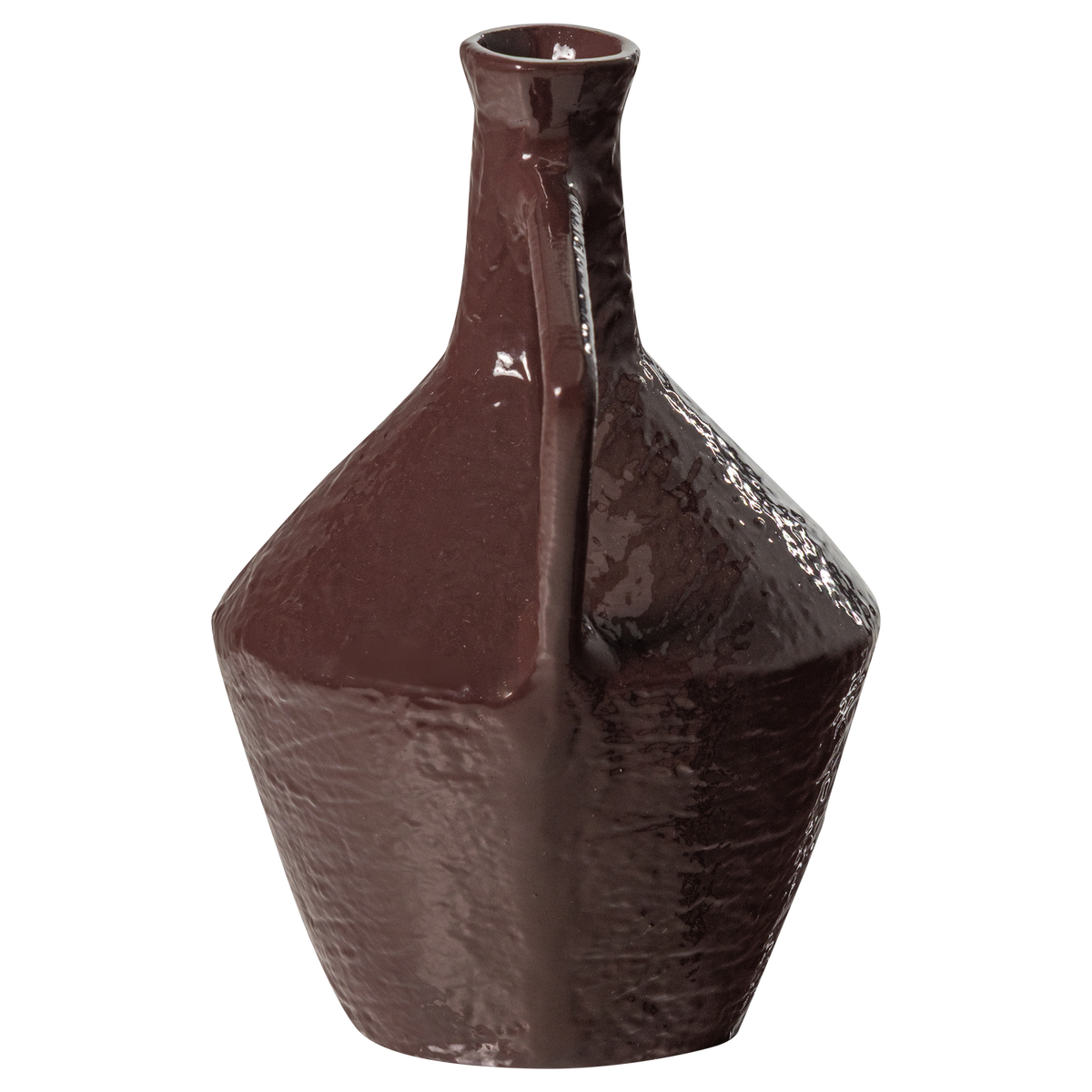 RYLA VASE METALL MOKKABRAUN