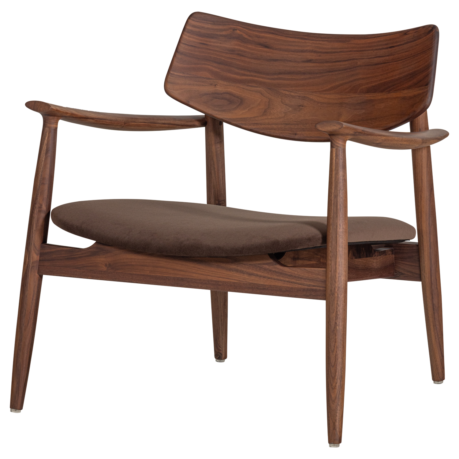 BASK SESSEL WALNUSS HOLZ BRAUN