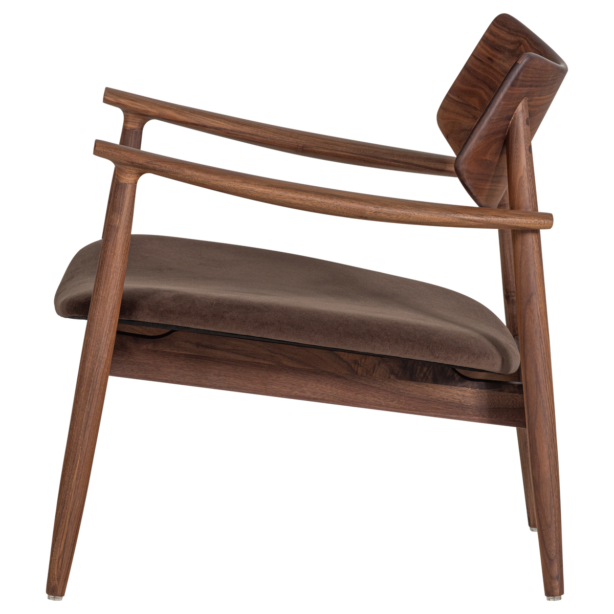 BASK SESSEL WALNUSS HOLZ BRAUN