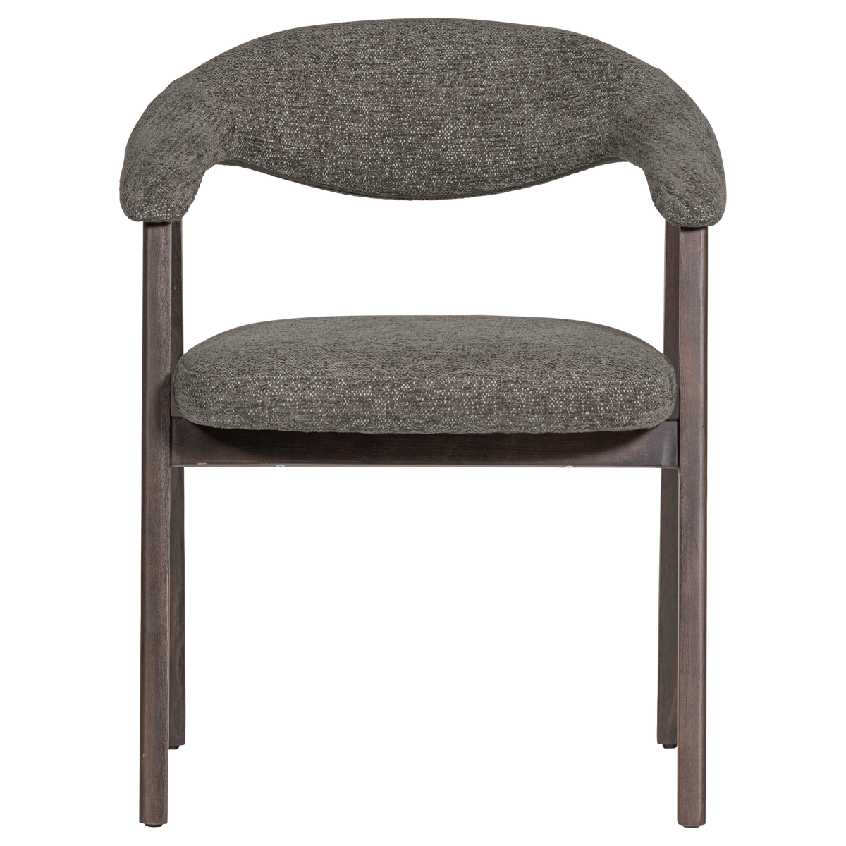 AVAR ESSZIMMERSTUHL ARMLEHNEN HOLZ GRAU - 2ER SET [fsc]