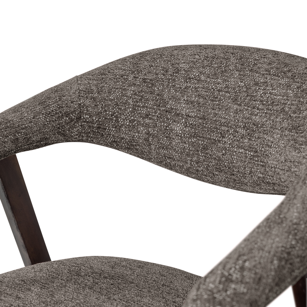 AVAR ESSZIMMERSTUHL ARMLEHNEN HOLZ GRAU - 2ER SET [fsc]