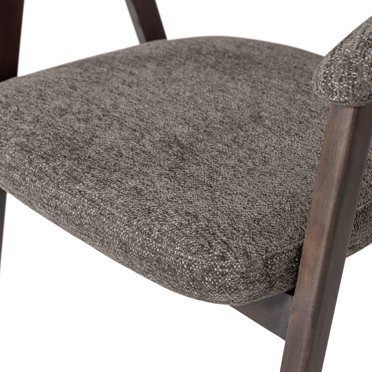 AVAR ESSZIMMERSTUHL ARMLEHNEN HOLZ GRAU - 2ER SET [fsc]