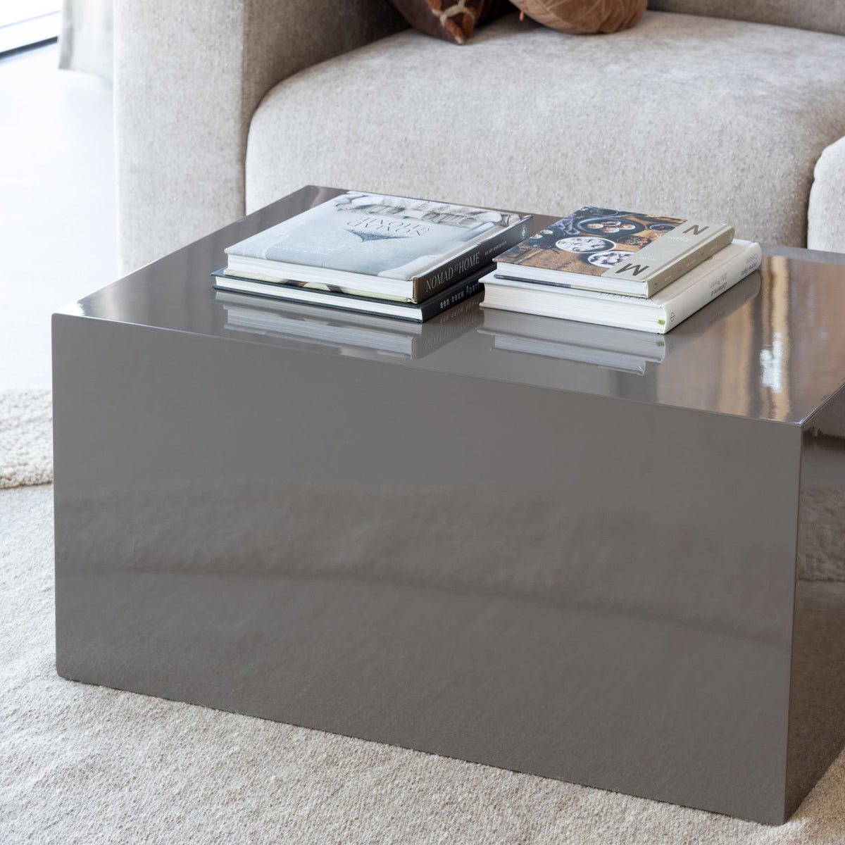 SAVO COUCHTISCH MDF HOCHGLANZ MOKKABRAUN [fsc]