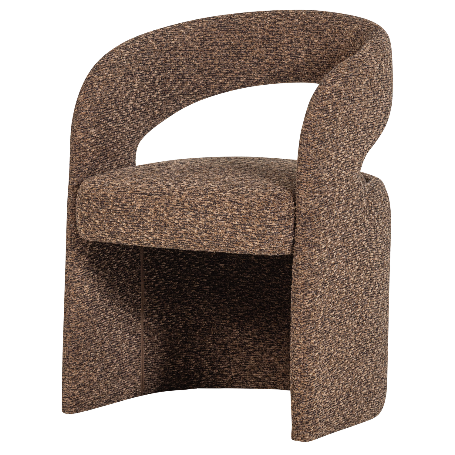 LANOR ESSZIMMERSTUHL KLOBIGER BOUCLE BRAUN [fsc]