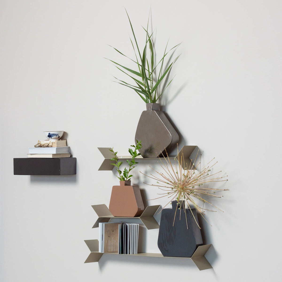 KIMI VASE 20X21 CM METALL ALTROSA