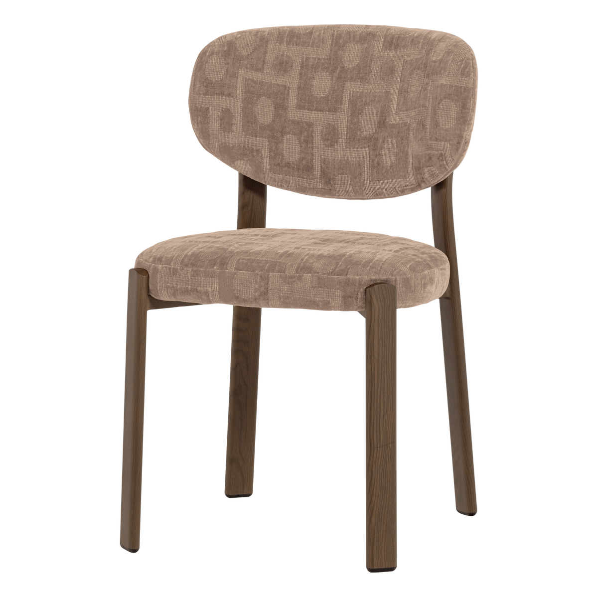 FOON ESSZIMMERSTUHL 3D-STRUKTURSTOFF SAND - 2ER SET [fsc]
