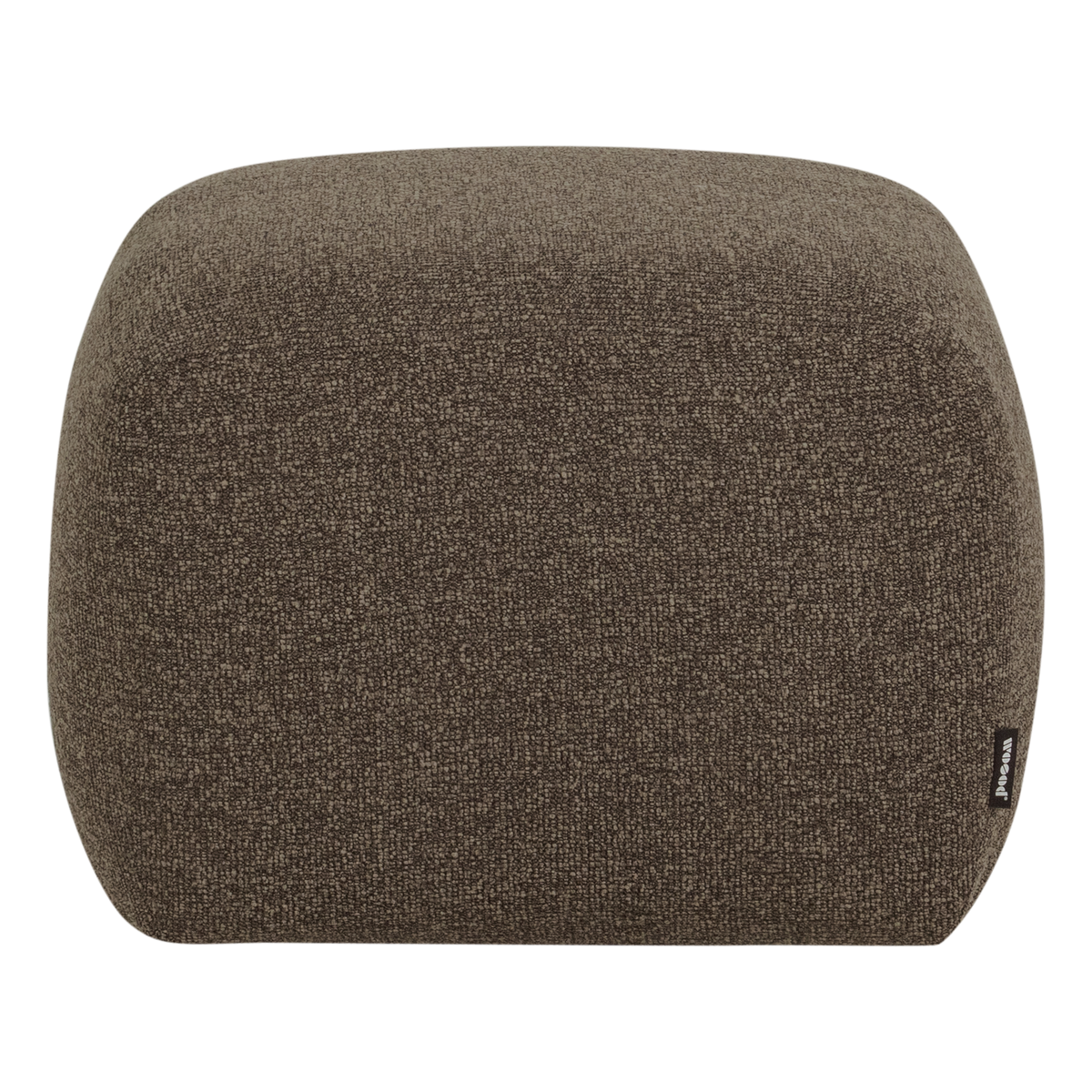 MOJO BASE HOCKER BOUCLE BRAUN MELANGE [fsc]