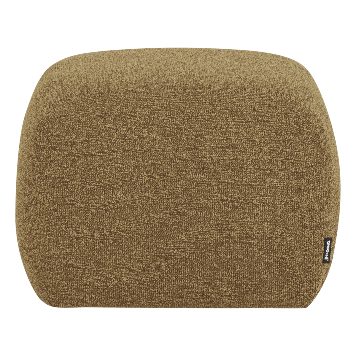 MOJO BASE HOCKER BOUCLE GELBBRAUN MELANGE [fsc]