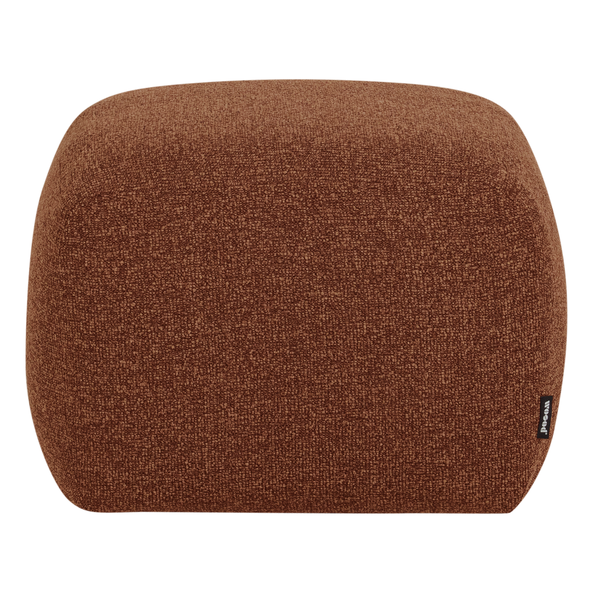 MOJO BASE HOCKER BOUCLE ROSTBRAUN MELANGE [fsc]