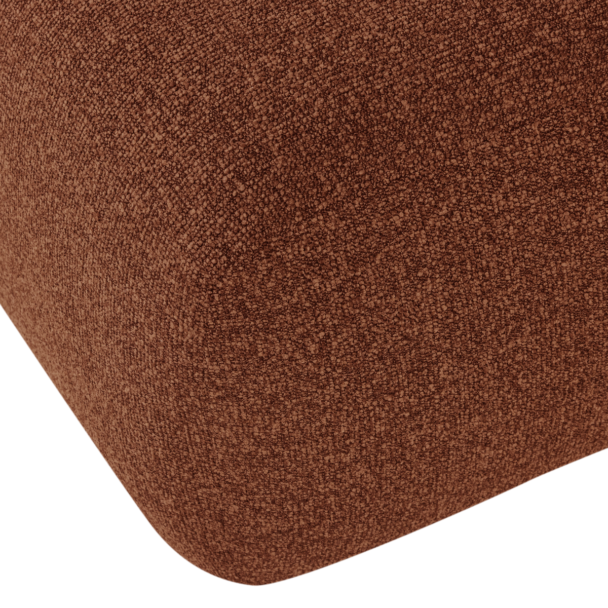 MOJO BASE HOCKER BOUCLE ROSTBRAUN MELANGE [fsc]