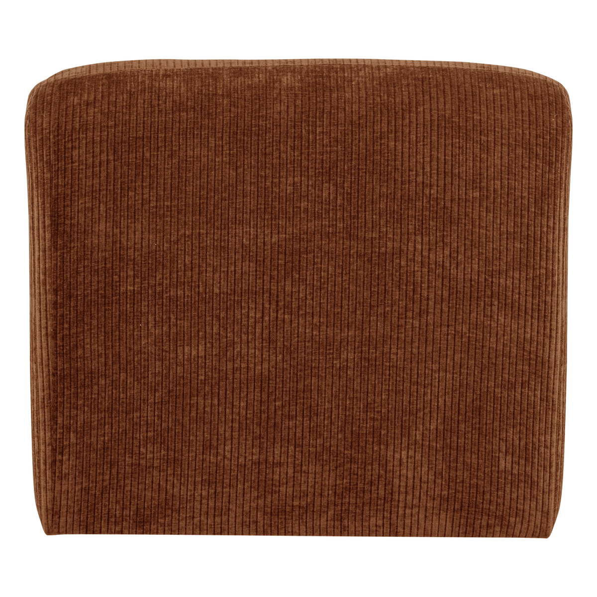 MOJO BASE 1-SITZER ELEMENT GERIPPTER STOFF ROSTBRAUN [fsc]