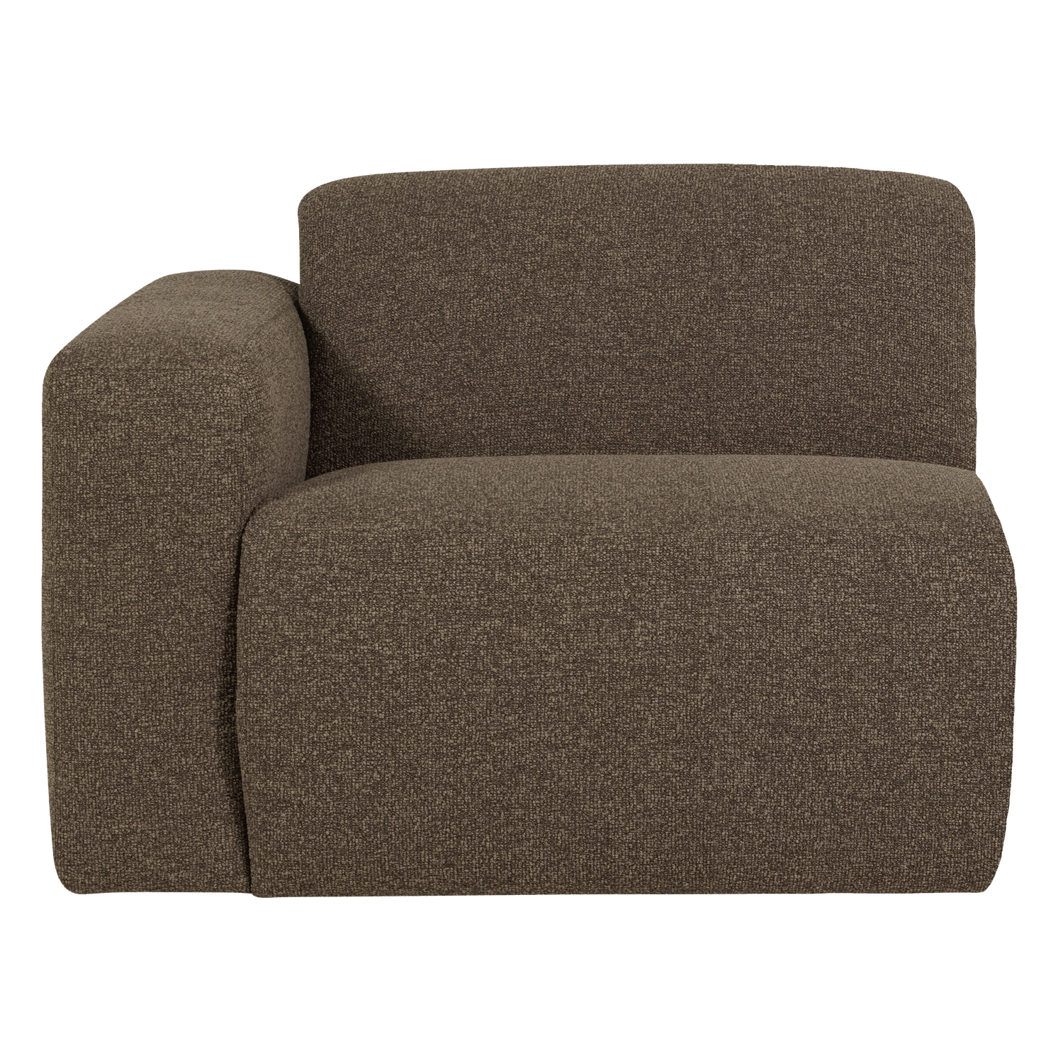 MOJO BASE 1-SITZER ELEMENT ARM LINKS BOUCLE BRAUN [fsc]