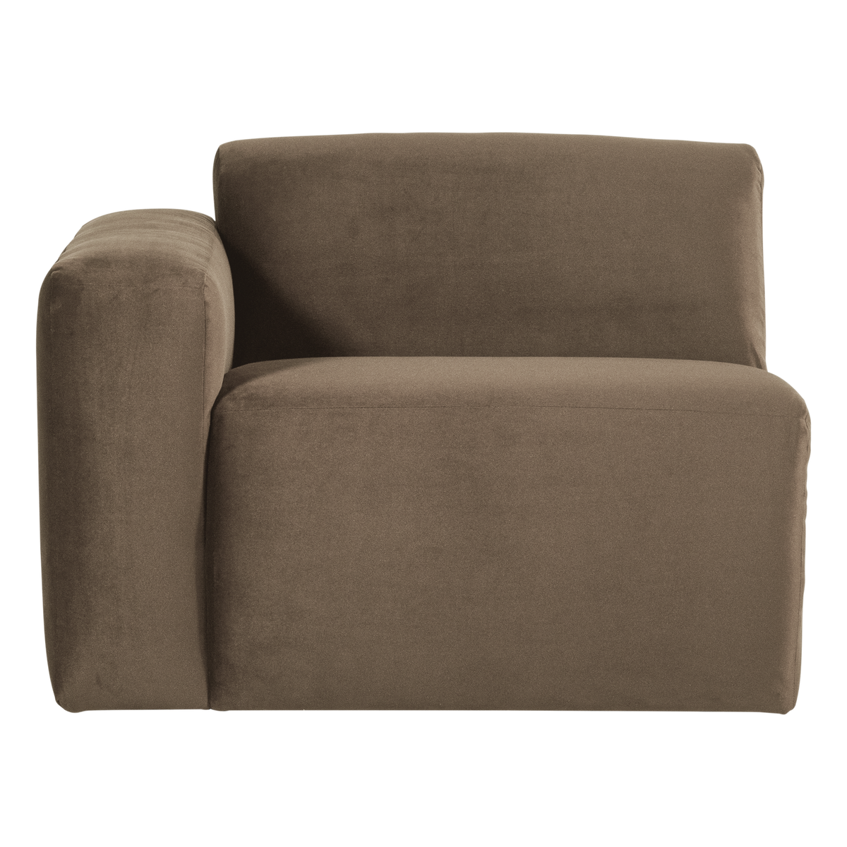 MOJO BASE 1-SITZER ELEMENT ARM LINKS SAMT TAUPE [fsc]