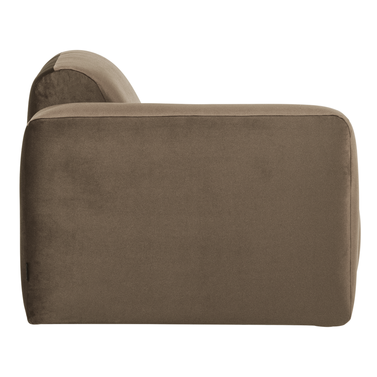 MOJO BASE 1-SITZER ELEMENT ARM LINKS SAMT TAUPE [fsc]