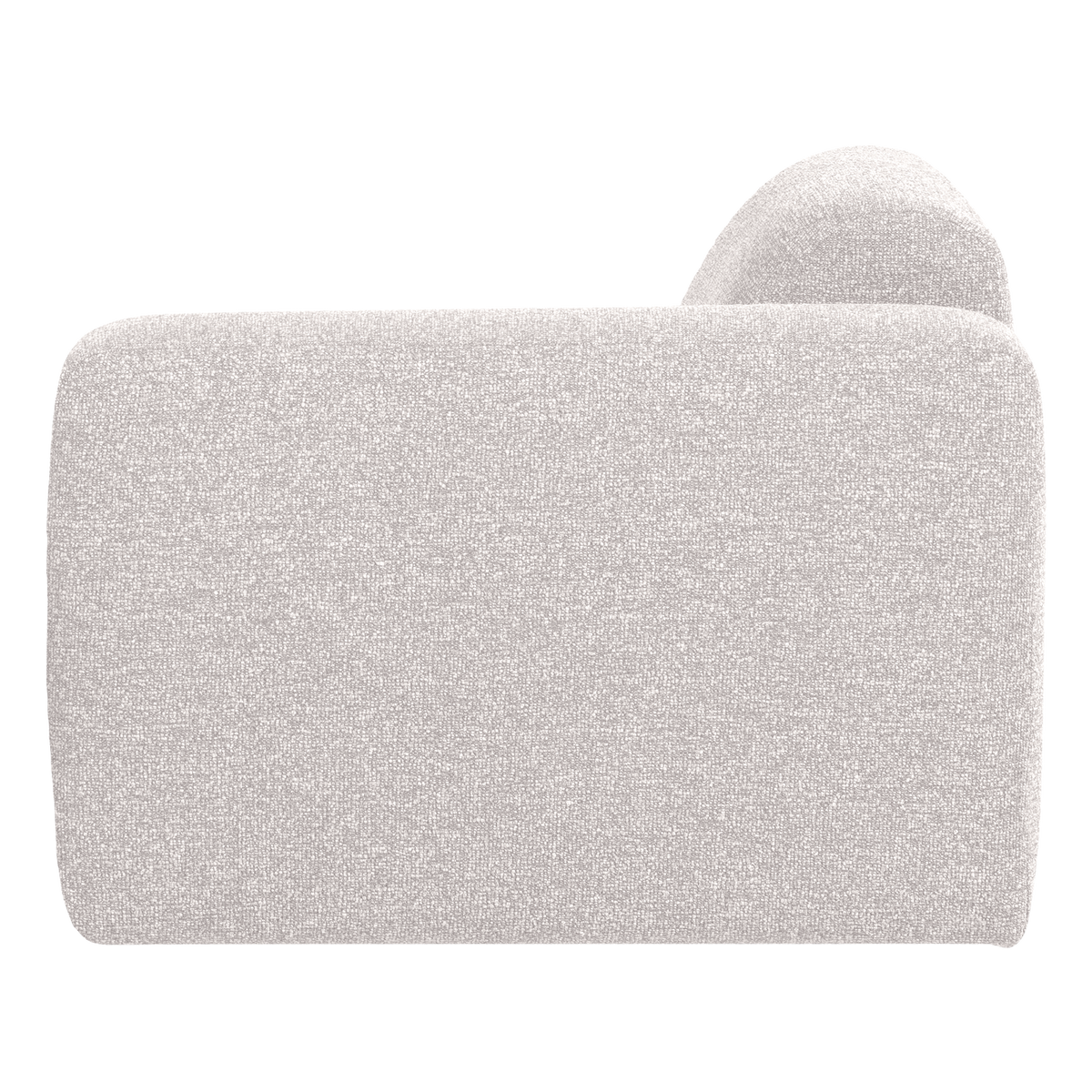 MOJO BASE 1-SITZER ELEMENT ARM RECHTS BOUCLE ECRU [fsc]