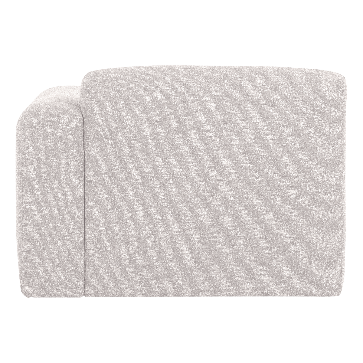 MOJO BASE 1-SITZER ELEMENT ARM RECHTS BOUCLE ECRU [fsc]