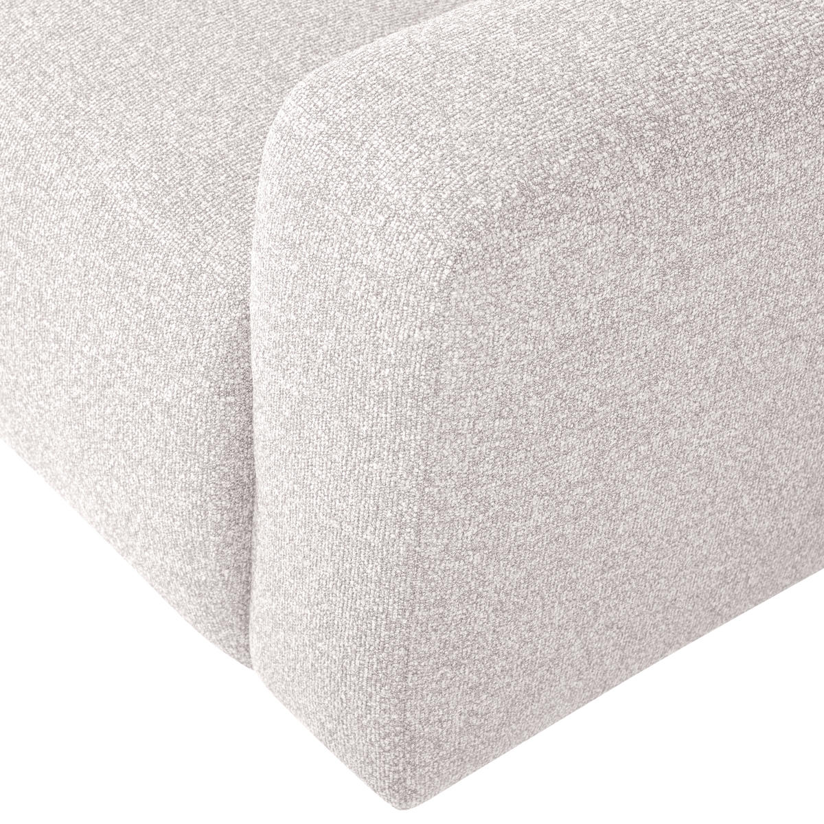 MOJO BASE 1-SITZER ELEMENT ARM RECHTS BOUCLE ECRU [fsc]