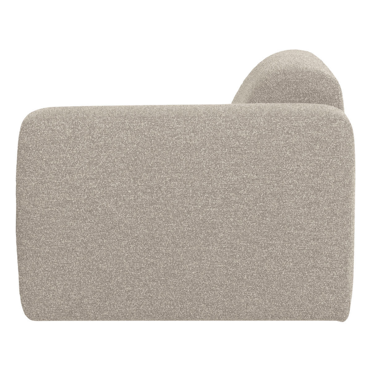 MOJO BASE 1-SITZER ELEMENT ARM RECHTS BOUCLE BEIGE [fsc]