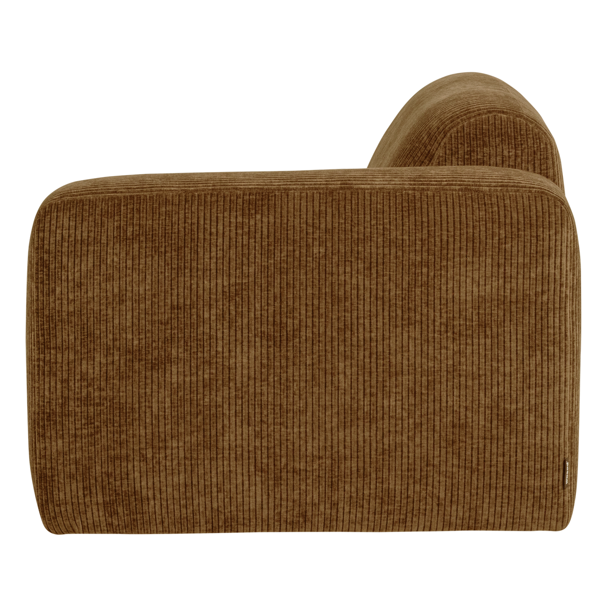 MOJO BASE 1-SITZER ELEMENT ARM RECHTS RIB HONIGGELB [fsc]
