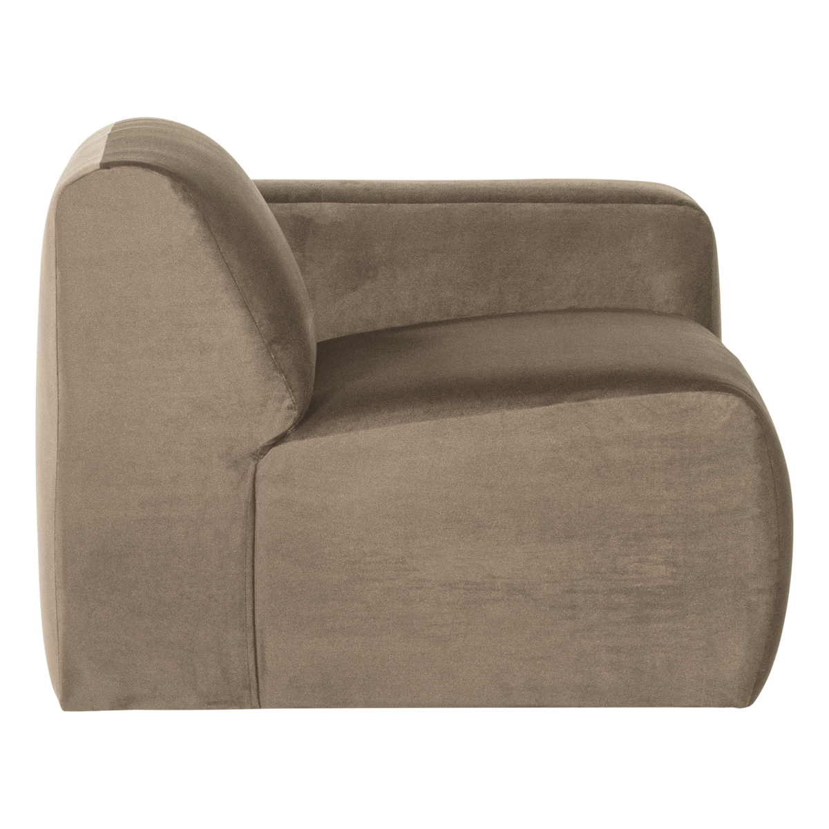 MOJO BASE 1-SITZER ELEMENT ARM RECHTS SAMT KHAKI [fsc]