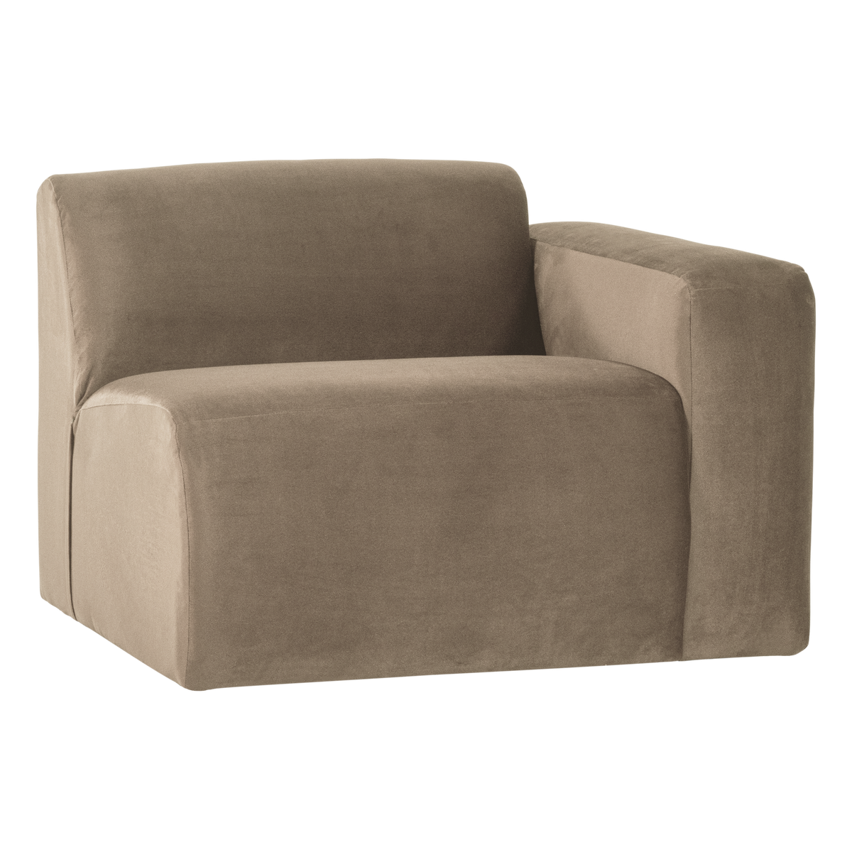 MOJO BASE 1-SITZER ELEMENT ARM RECHTS SAMT KHAKI [fsc]