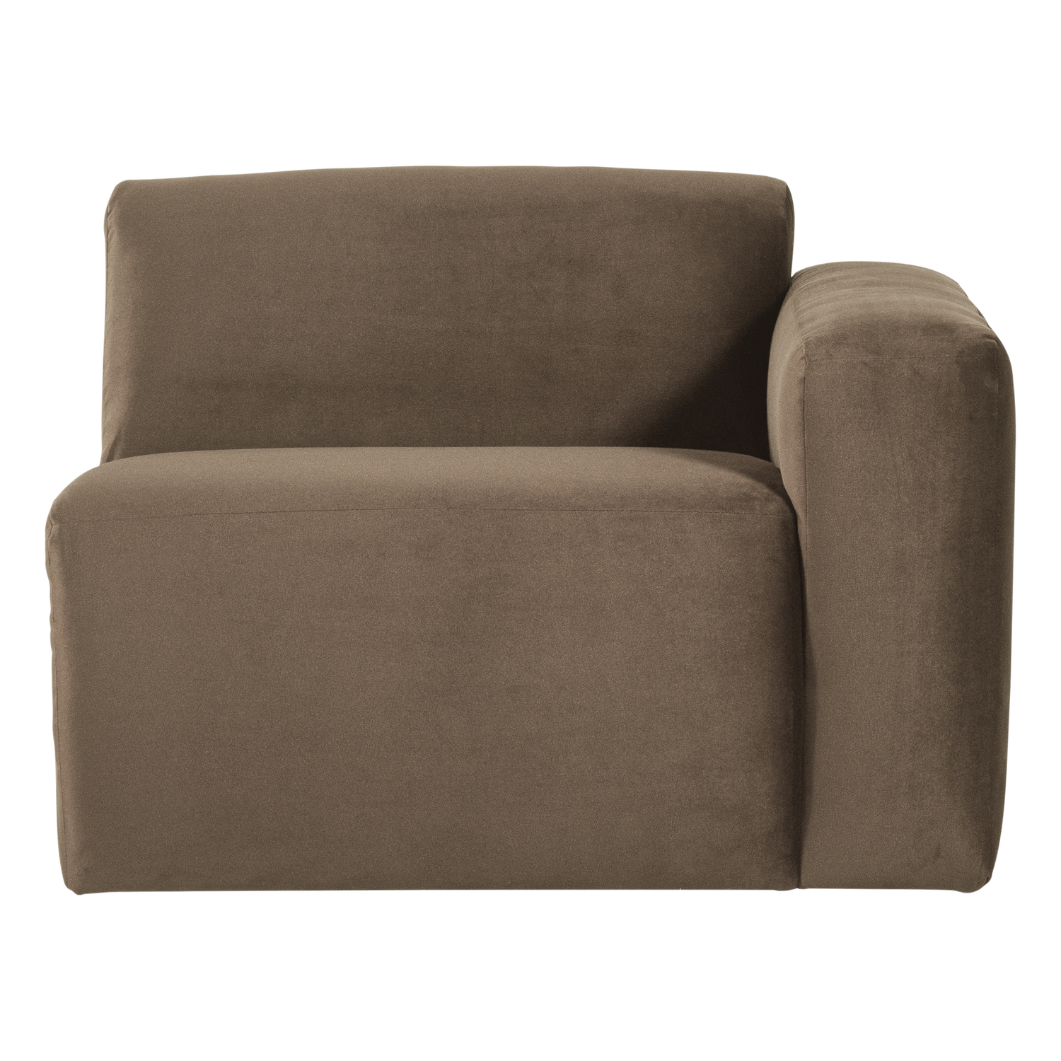 MOJO BASE 1-SITZER ELEMENT ARM RECHTS SAMT TAUPE [fsc]