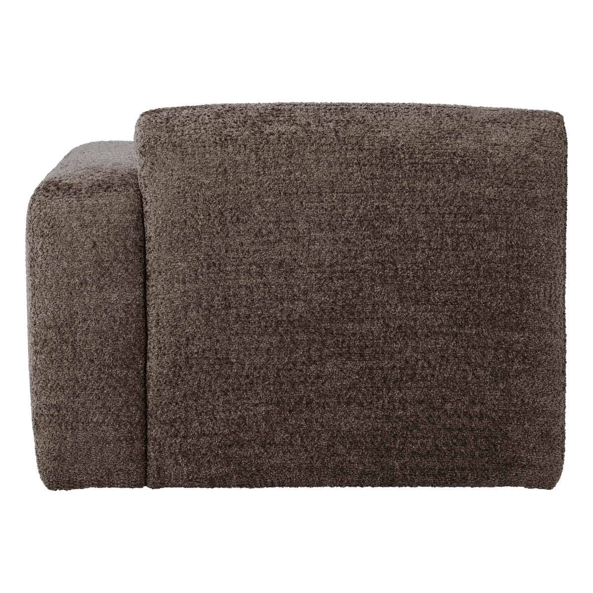 MOJO BASE 1-SITZER ELEMENT ARM RECHTS WOLLE BRAUN [fsc]