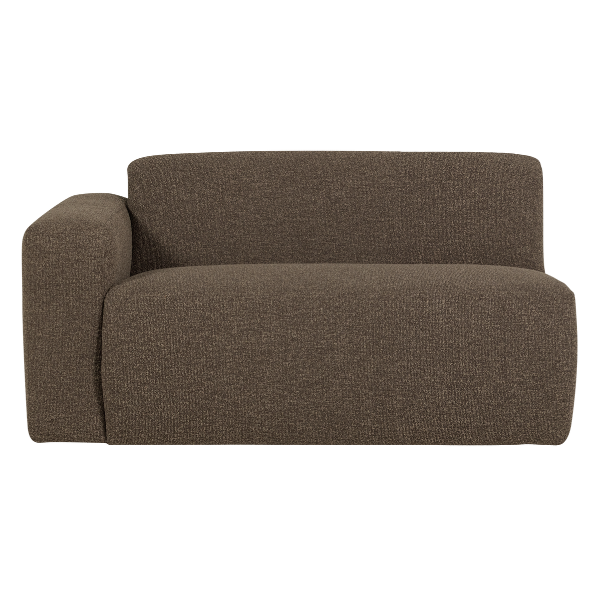 MOJO BASE 1,5-SITZER ELEMENT ARM LINKS BOUCLE BRAUN [fsc]