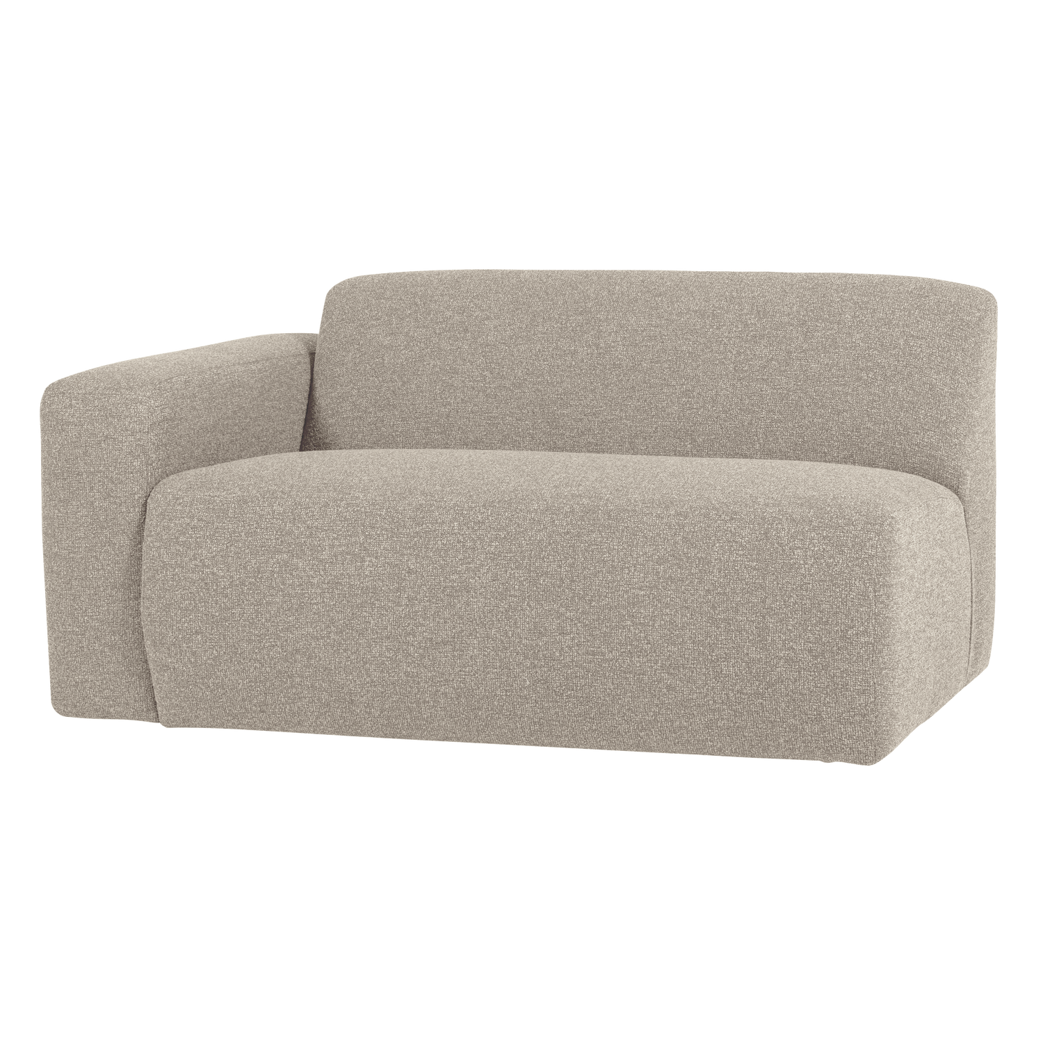 MOJO BASE 1,5-SITZER ELEMENT ARM LINKS BOUCLE BEIGE [fsc]