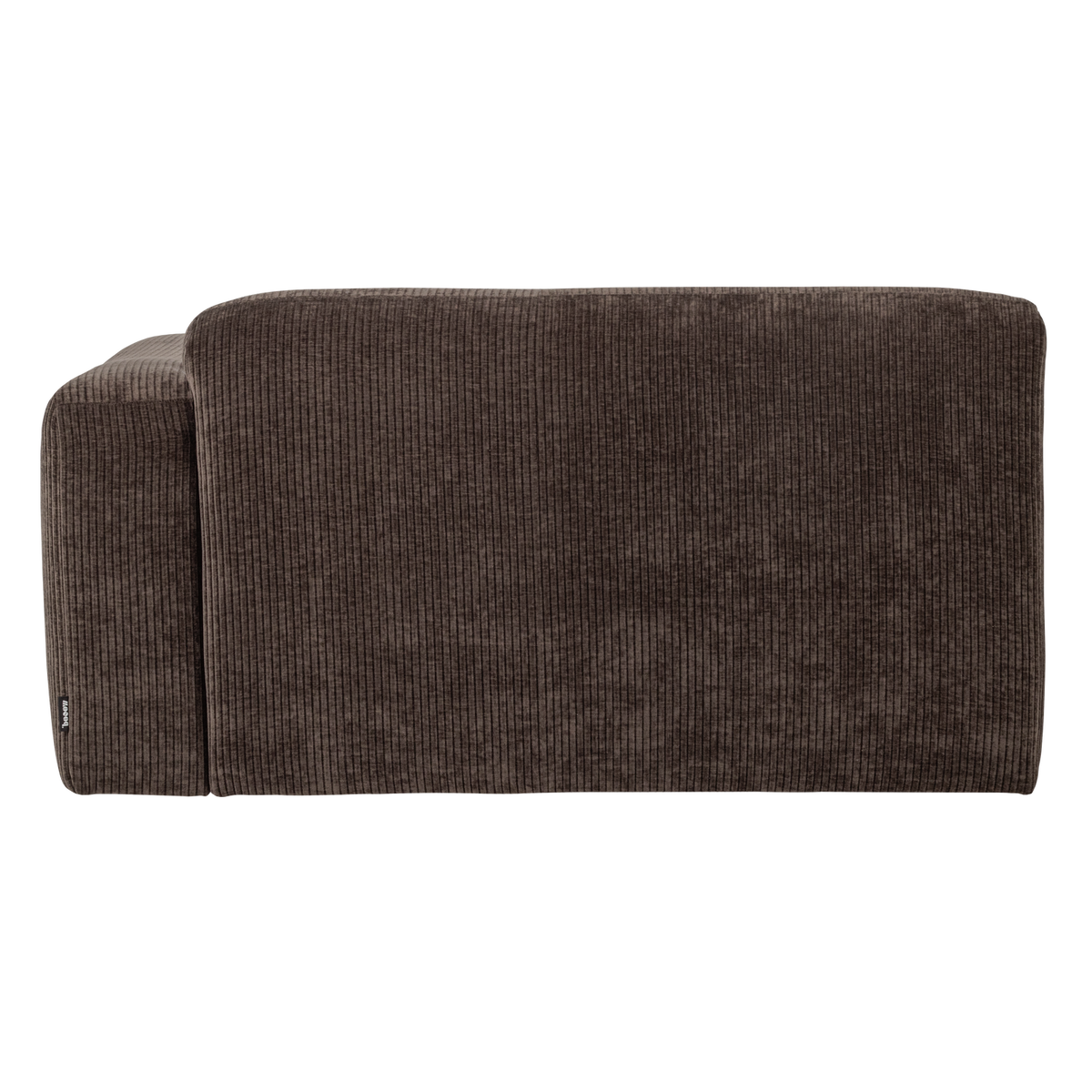 MOJO BASE 1,5-SITZER ELEMENT ARM RECHTS RIB BRAUN [fsc]