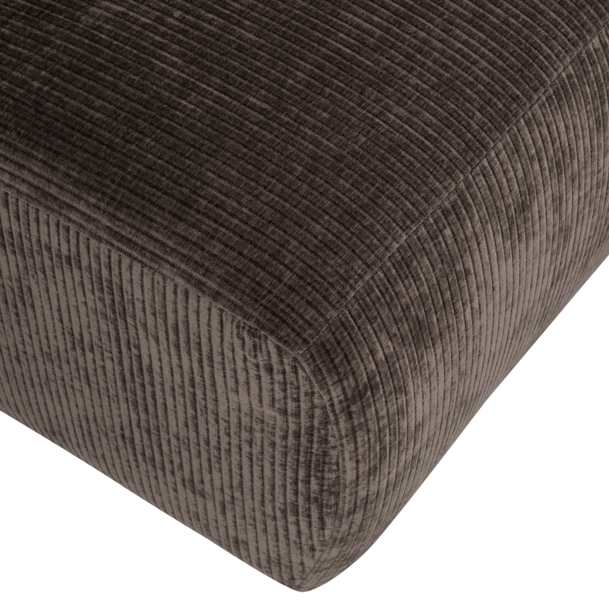 MOJO BASE 1,5-SITZER ELEMENT ARM RECHTS RIB BRAUN [fsc]