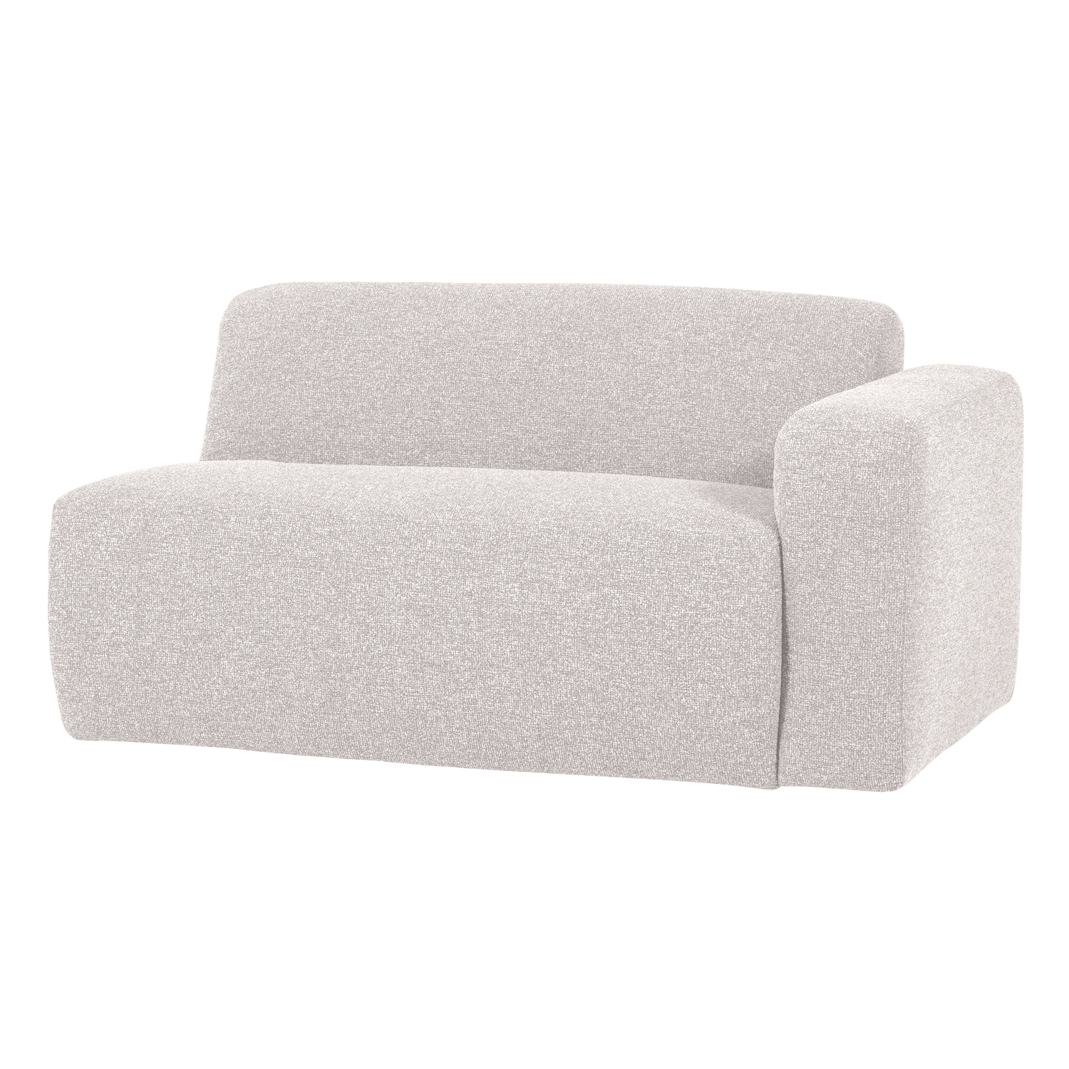 MOJO BASE 1,5-SITZER ELEMENT ARM RECHTS BOUCLE ECRU [fsc]