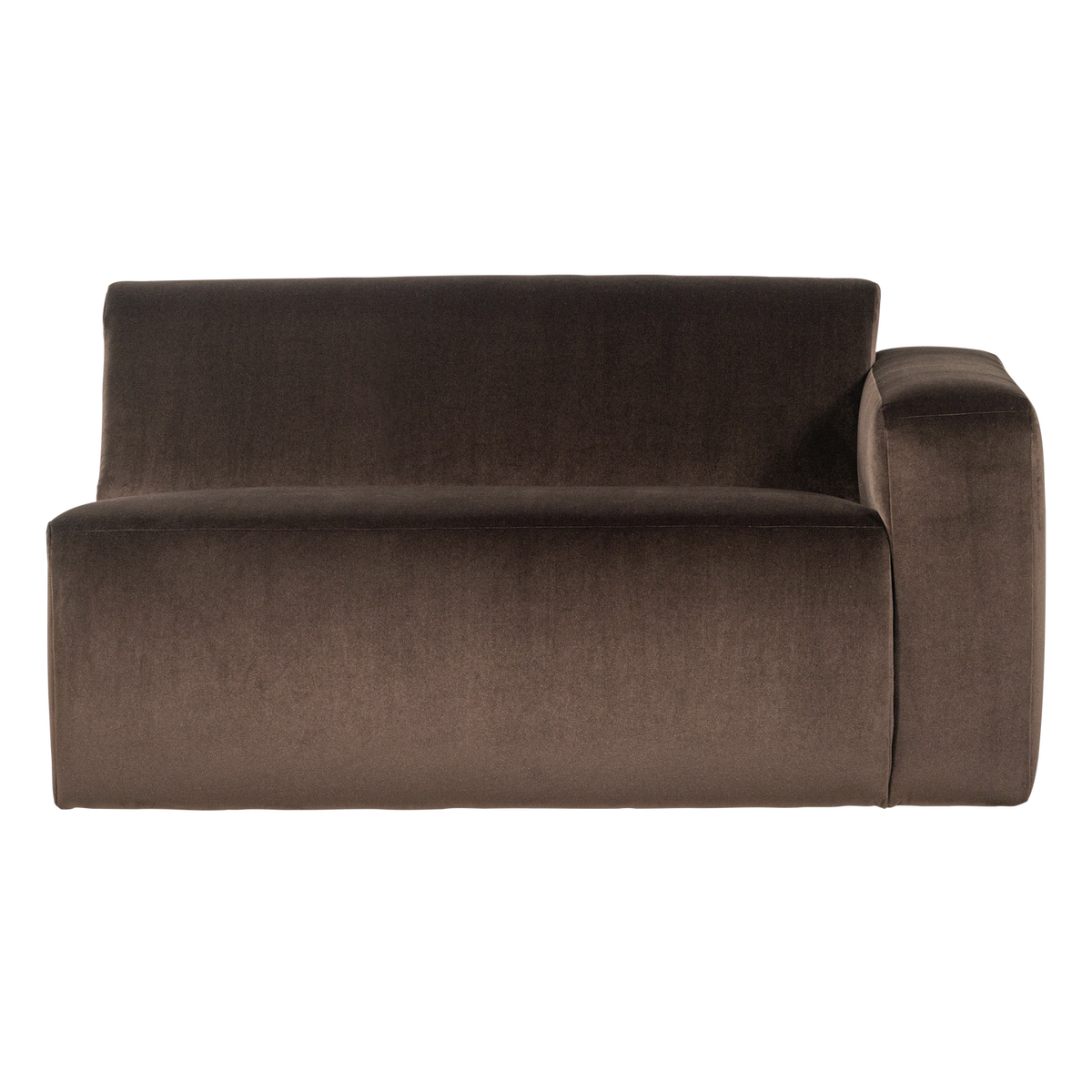 MOJO BASE 1,5-SITZER ELEMENT ARM RECHTS SAMT BRAUN [fsc]