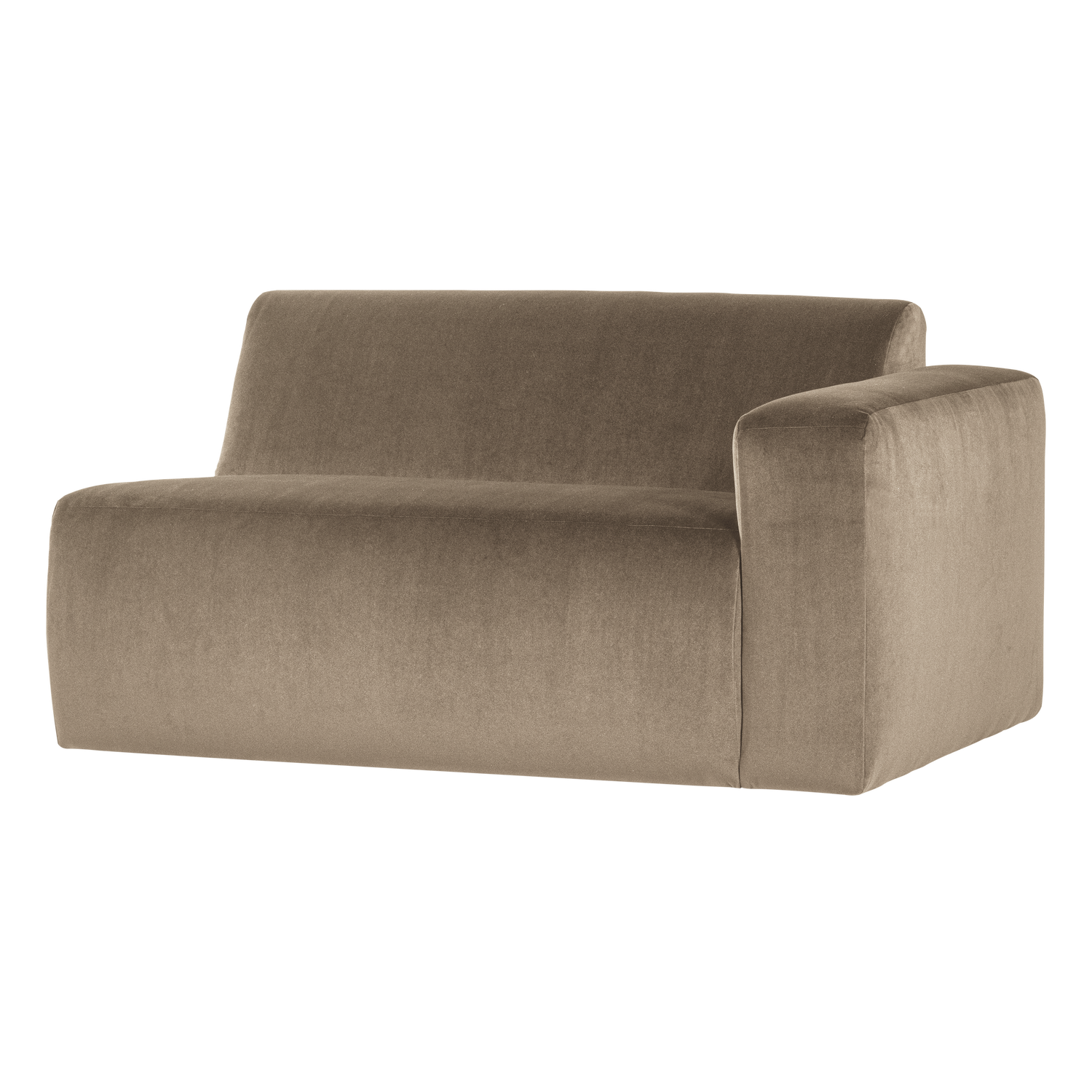 MOJO BASE 1,5-SITZER ELEMENT ARM RECHTS SAMT KHAKI [fsc]