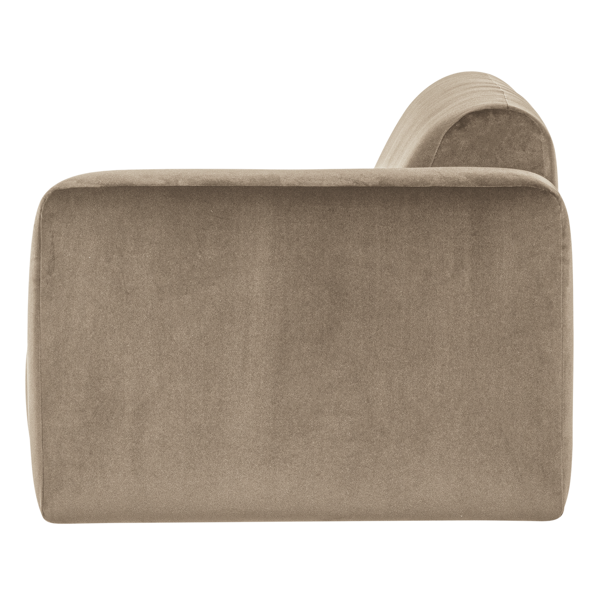MOJO BASE 1,5-SITZER ELEMENT ARM RECHTS SAMT KHAKI [fsc]