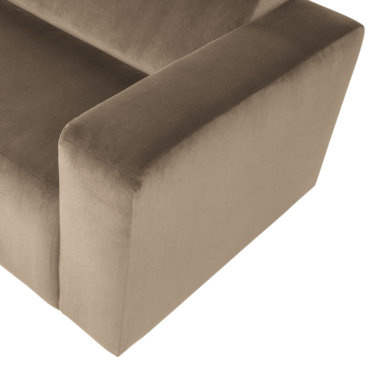 MOJO BASE 1,5-SITZER ELEMENT ARM RECHTS SAMT KHAKI [fsc]